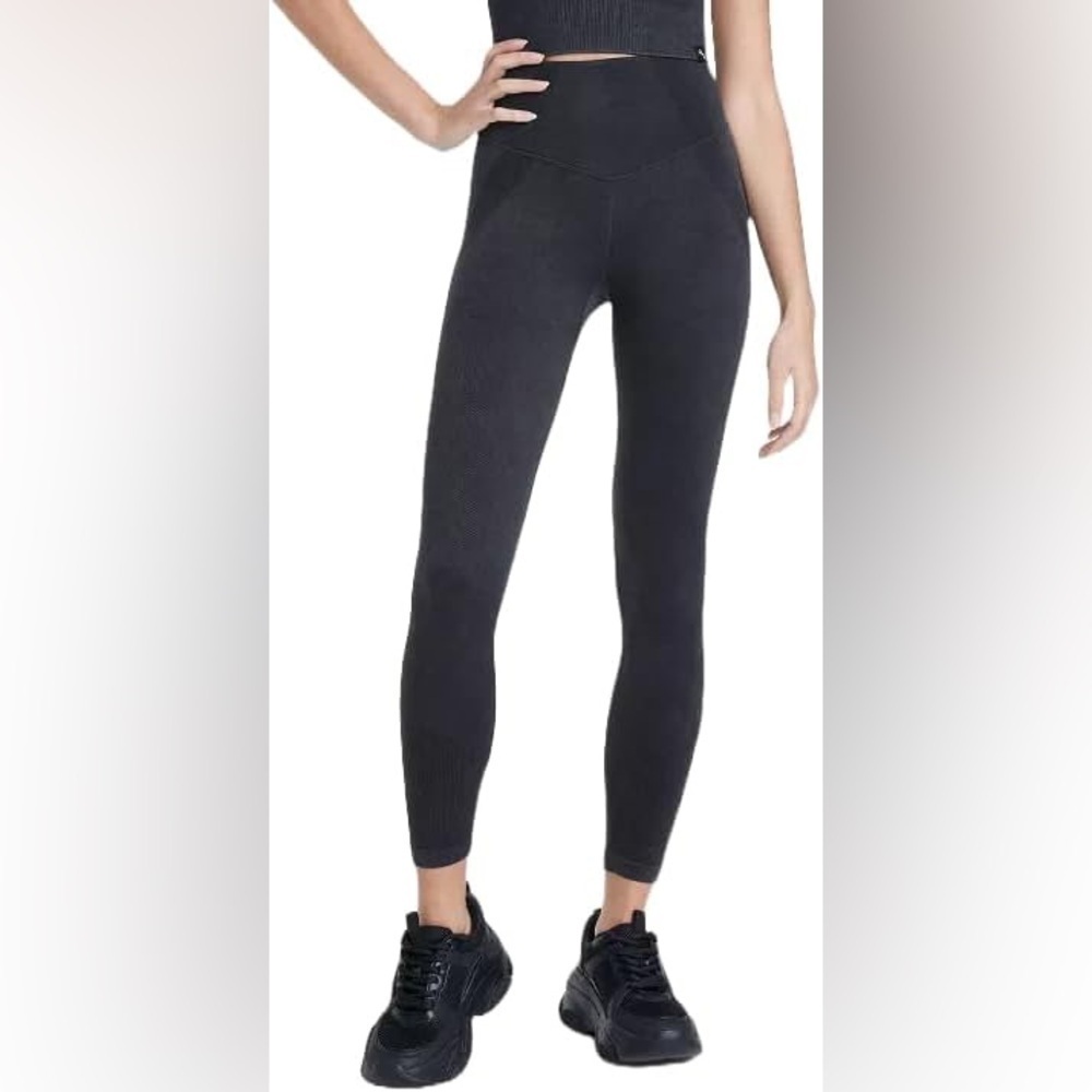 JoyLab seamless textured 7/8 leggings hi-rise size medium
